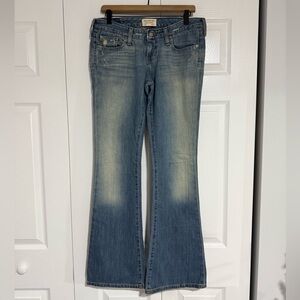 Abercrombie & Fitch Light Blue Flare Jeans